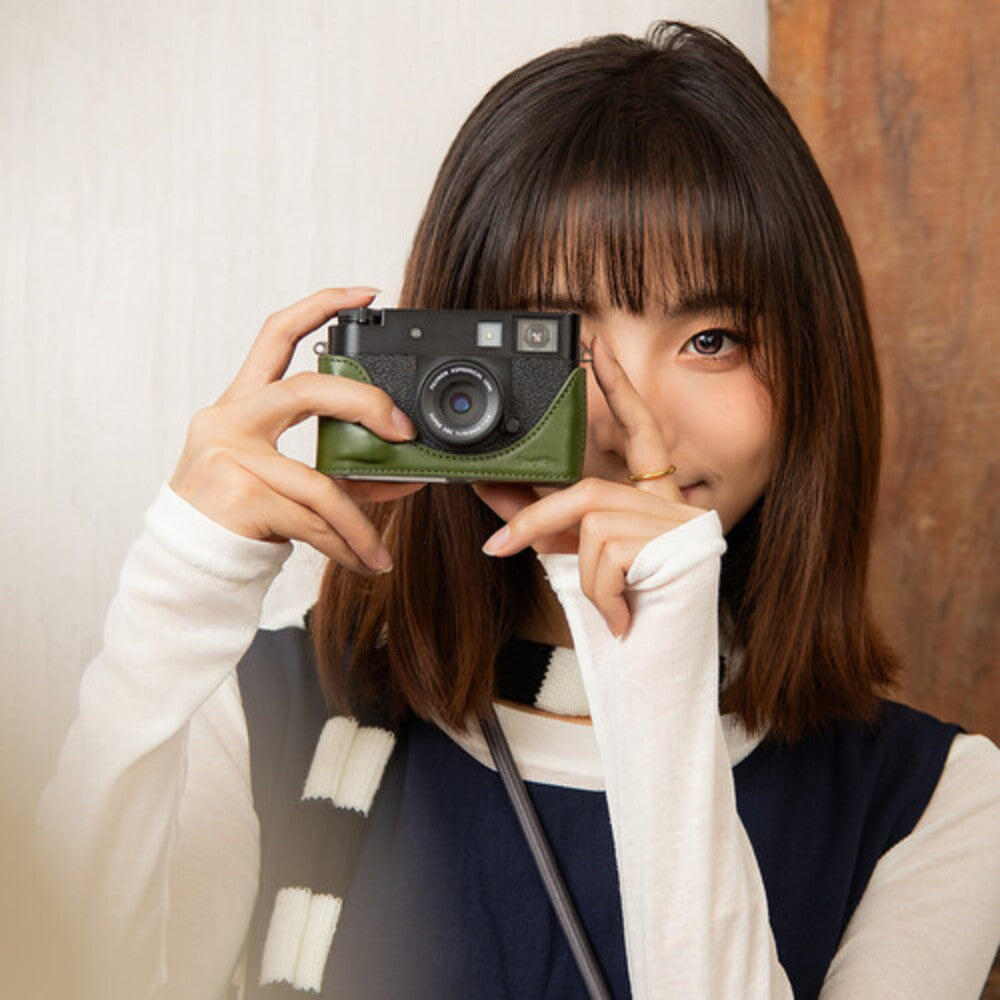 SmallRig Camera Leather Case Kit for FUJIFILM X half (Green) 5220
