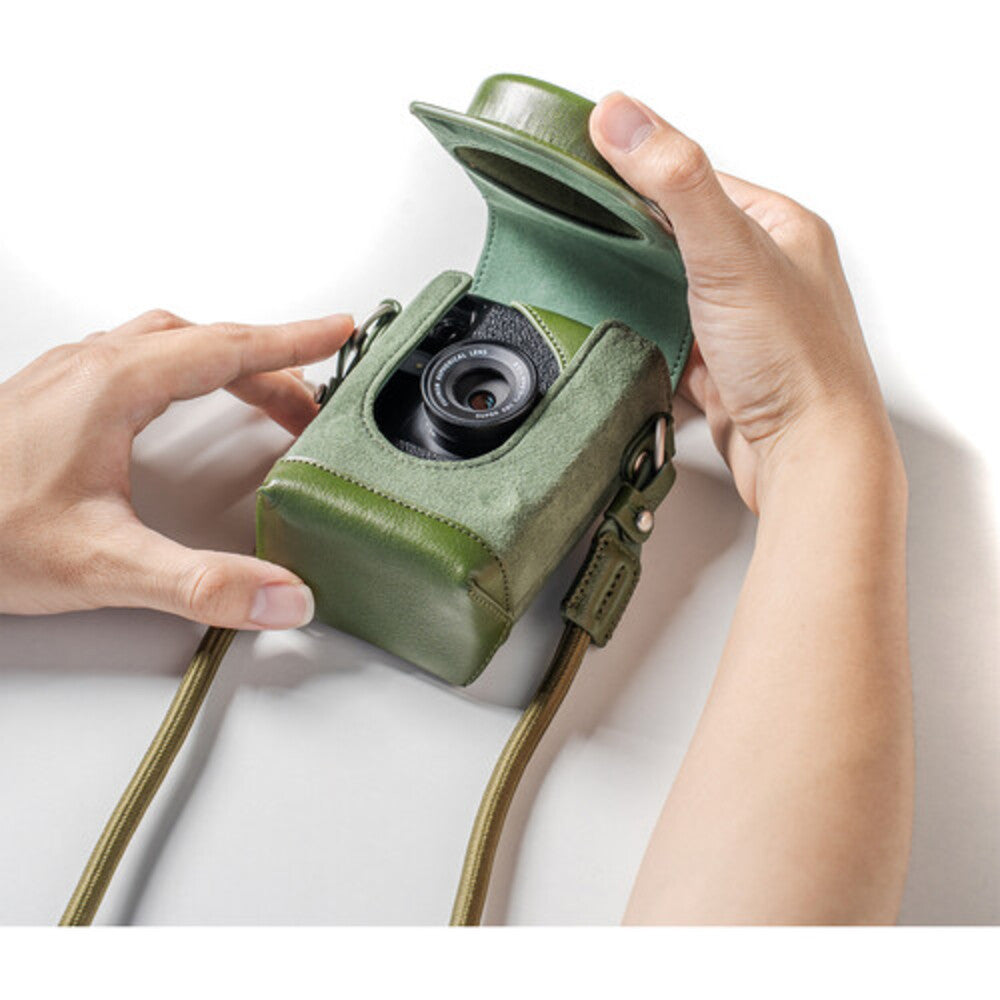 SmallRig Camera Leather Case Kit for FUJIFILM X half (Green) 5220