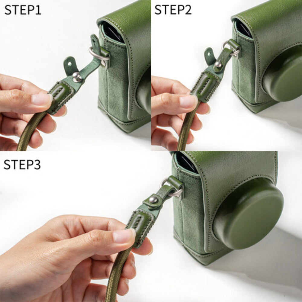 SmallRig Camera Leather Case Kit for FUJIFILM X half (Green) 5220