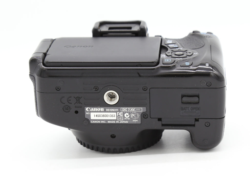 Used Canon 600D w EF-S 18-55mm f/3.5-5.6 IS Kit S/N145036001353