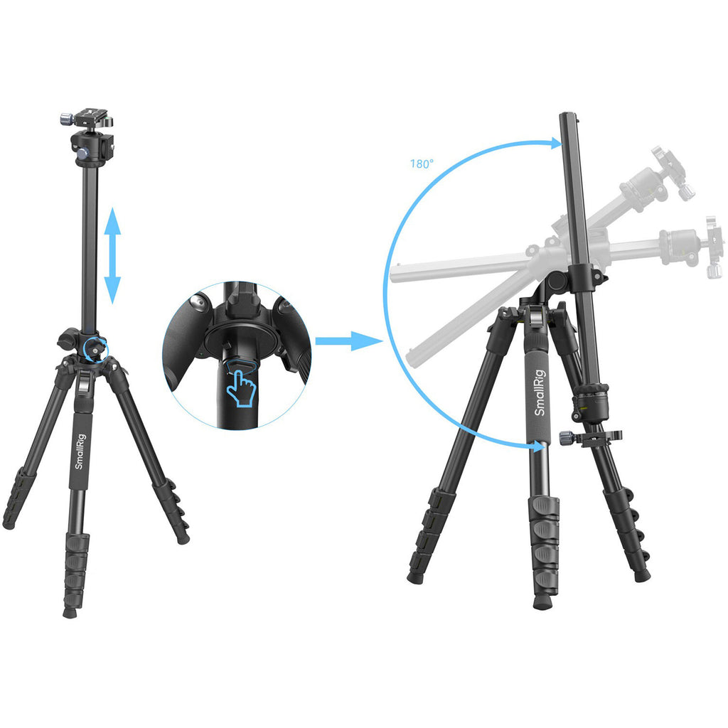 SmallRig CT25 Professional Overhead Camera Tripod 5290 