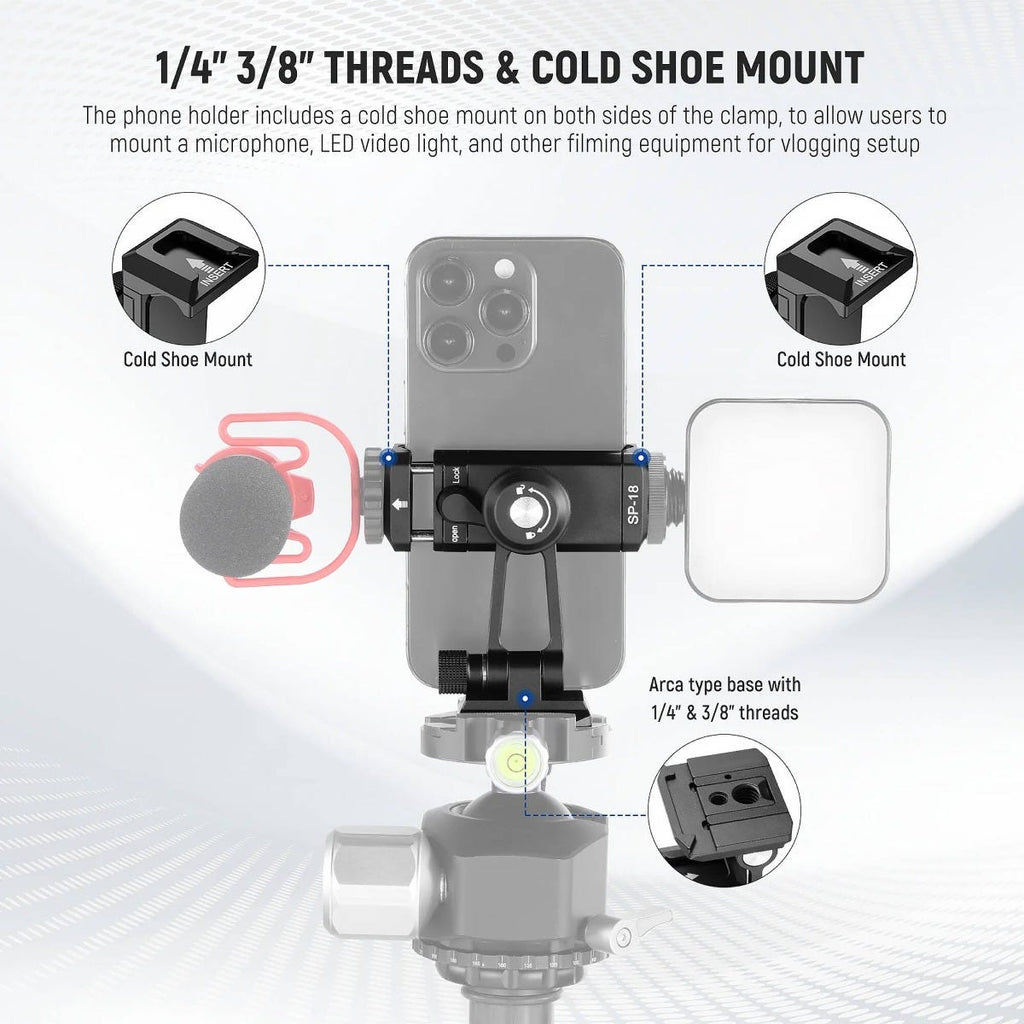 NEEWER SP-18 Phone Mount for DJI RS Gimbals