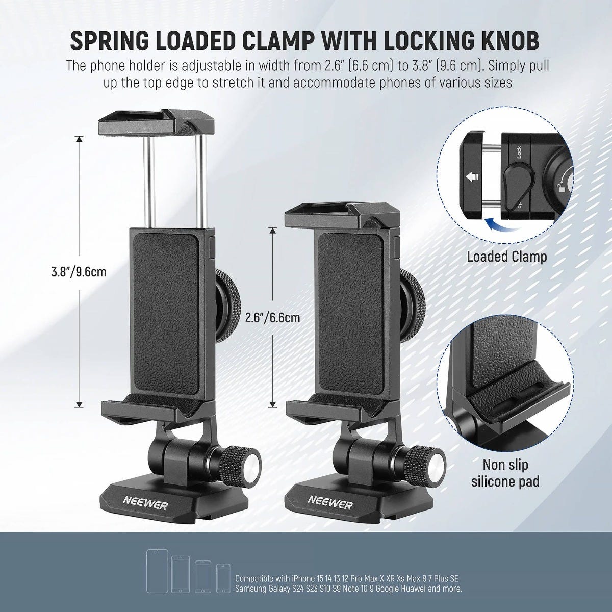 NEEWER SP-18 Phone Mount for DJI RS Gimbals