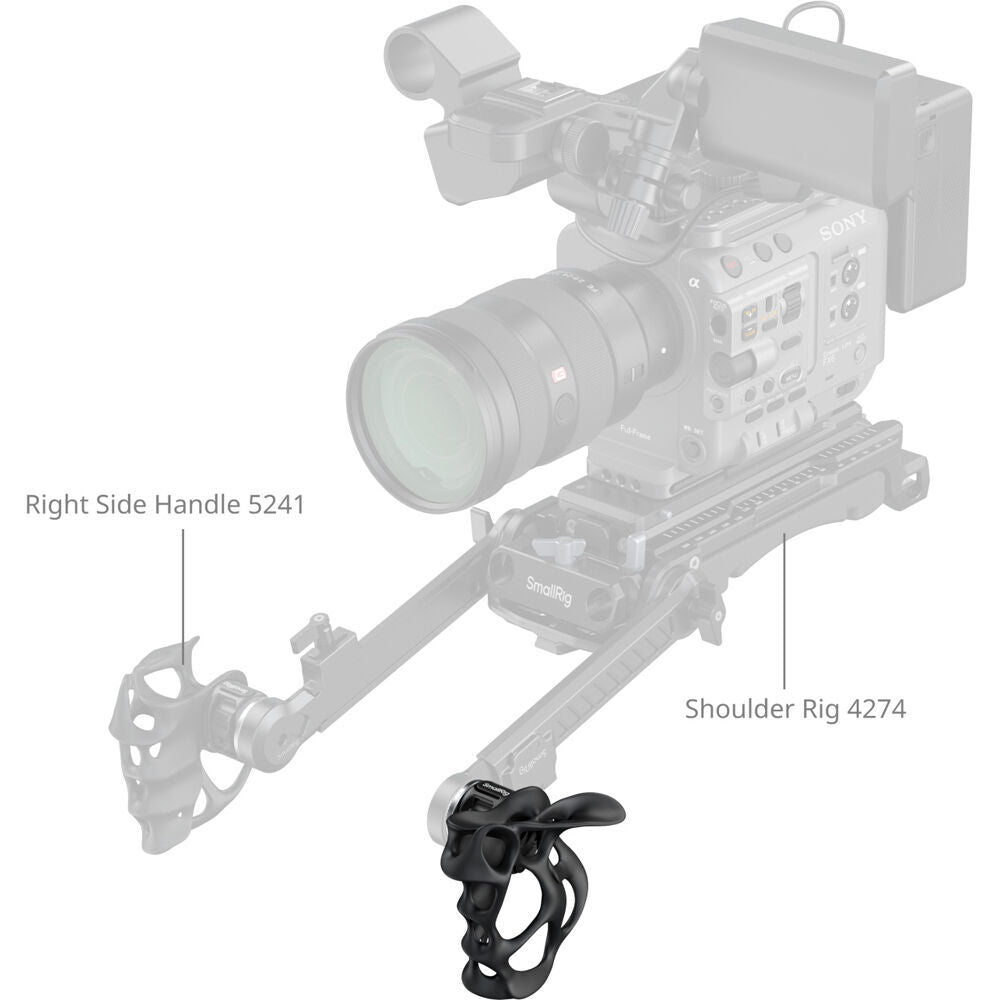SmallRig Rotating Left-Side Handle with ARRI Rosette 5240