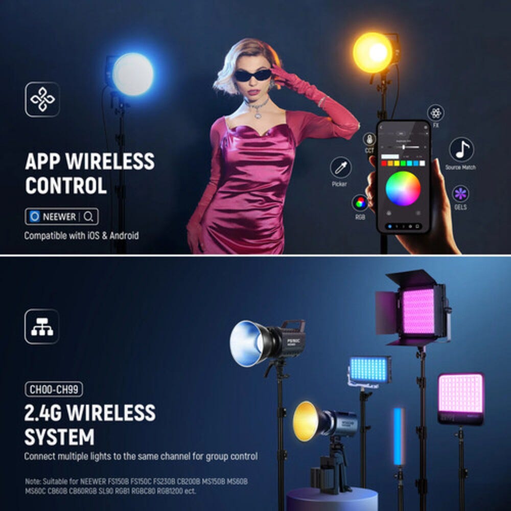 NEEWER FS150C RGB Video Light