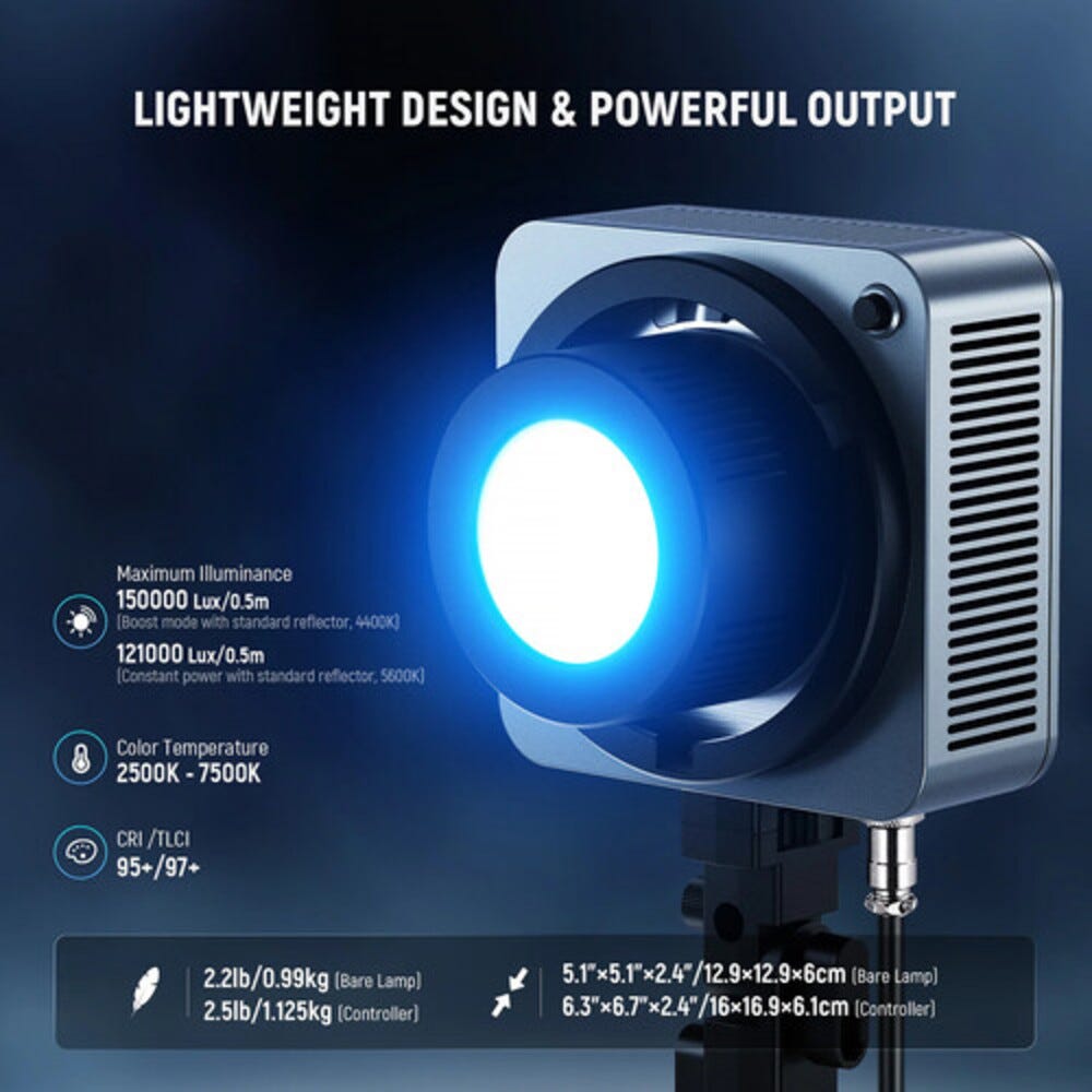 NEEWER HS200C Handheld RGB Video Light