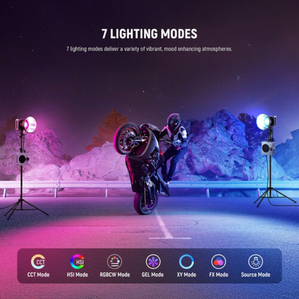 NEEWER HS200C Handheld RGB Video Light