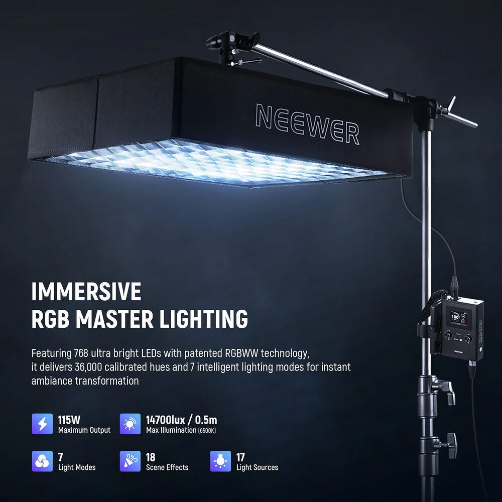 NEEWER FL100C RGB Flexible LED Light Panel