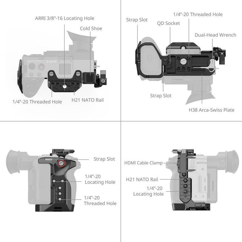 SmallRig Cage Kit for Sony FX2 5588