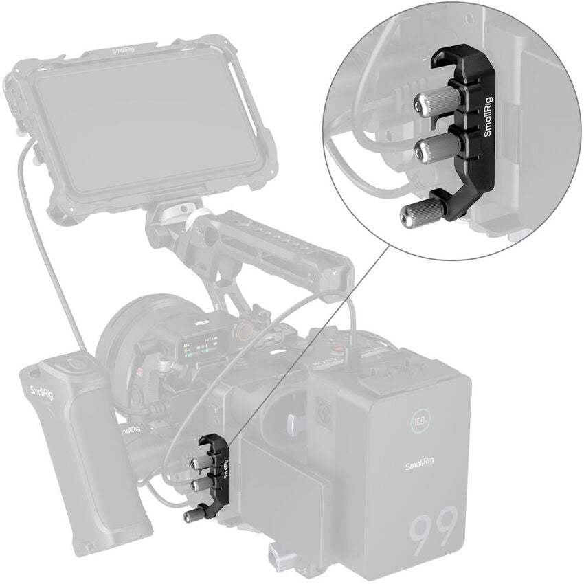 SmallRig USB-C & MULTI Cable Clamp for Cages for Sony FX2 5592