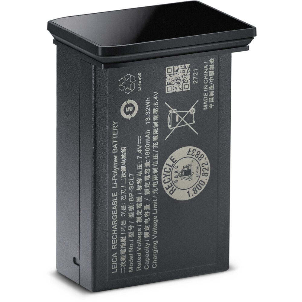 LEICA Battery BP-SCL7 Glossy Black M11