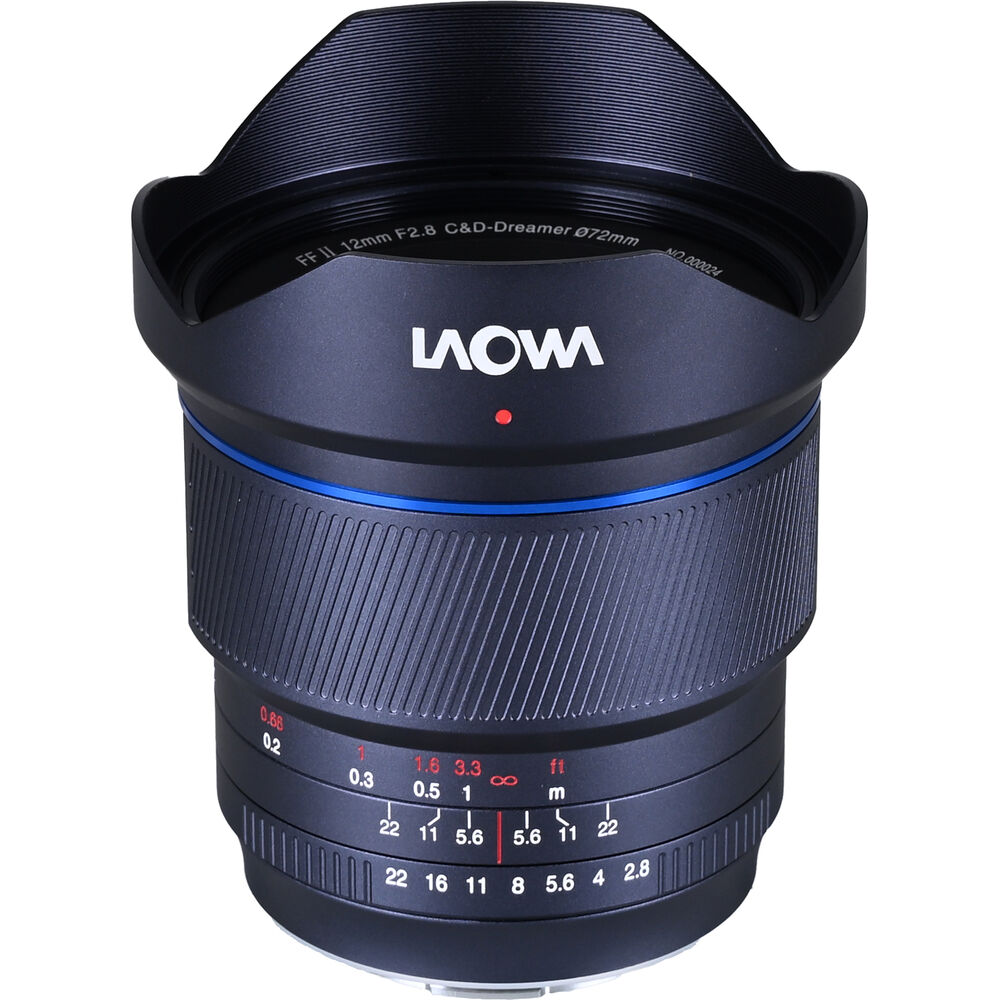 Laowa 12mm f/2.8 Lite Zero-D MF Lens - Leica L Mount - 14 Blade Aperture