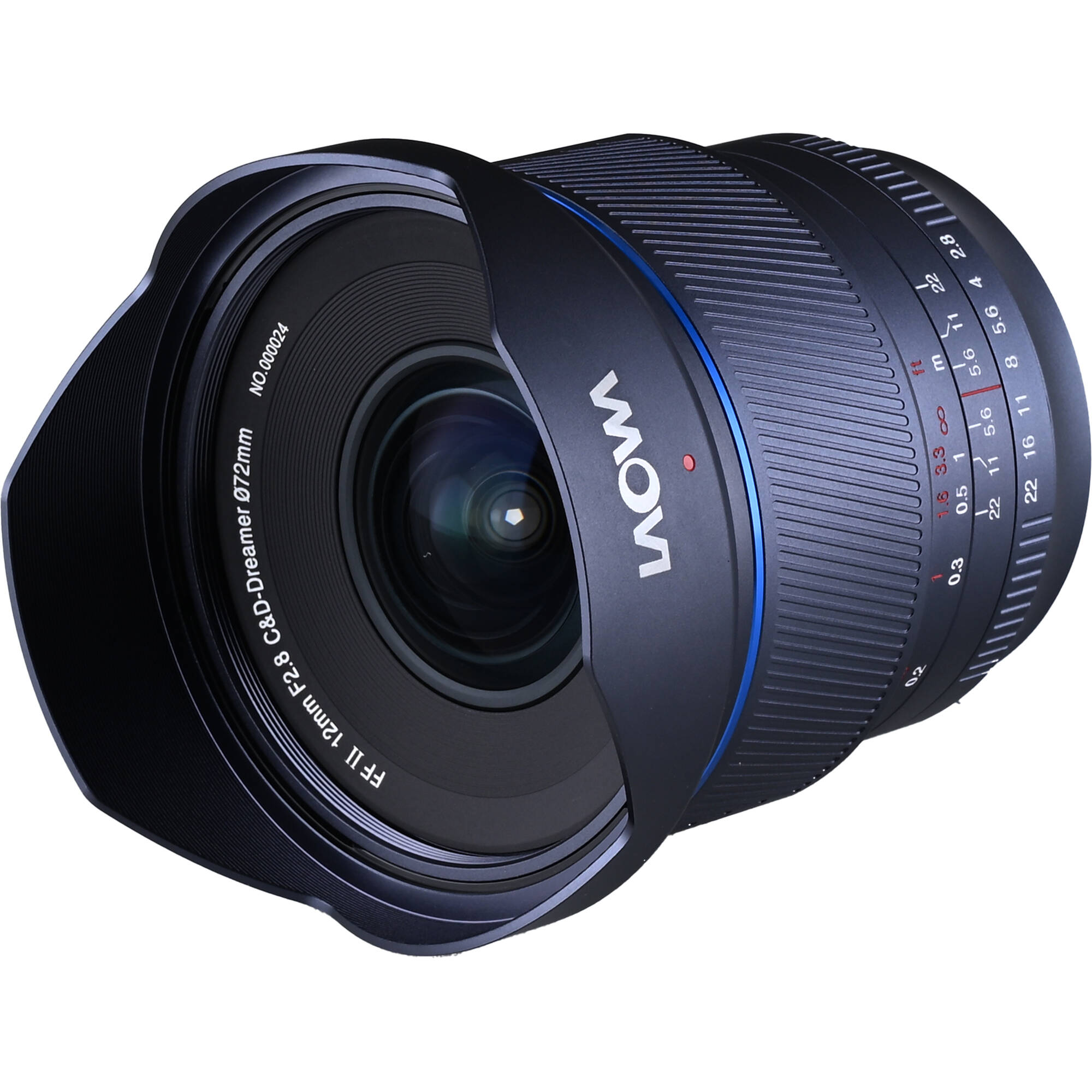 Laowa 12mm f/2.8 Lite Zero-D MF Lens - Leica L Mount - 14 Blade Aperture
