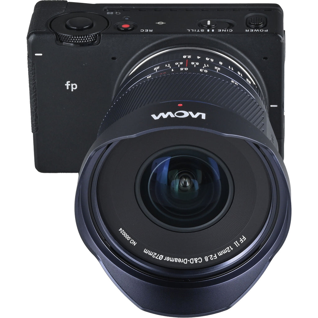 Laowa 12mm f/2.8 Lite Zero-D MF Lens - Leica L Mount - 14 Blade Aperture