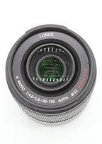Used Panasonic Lumix 45-150mm f/4-5.6 ASPH MEGA OIS Lens S/N:XB8SE101980