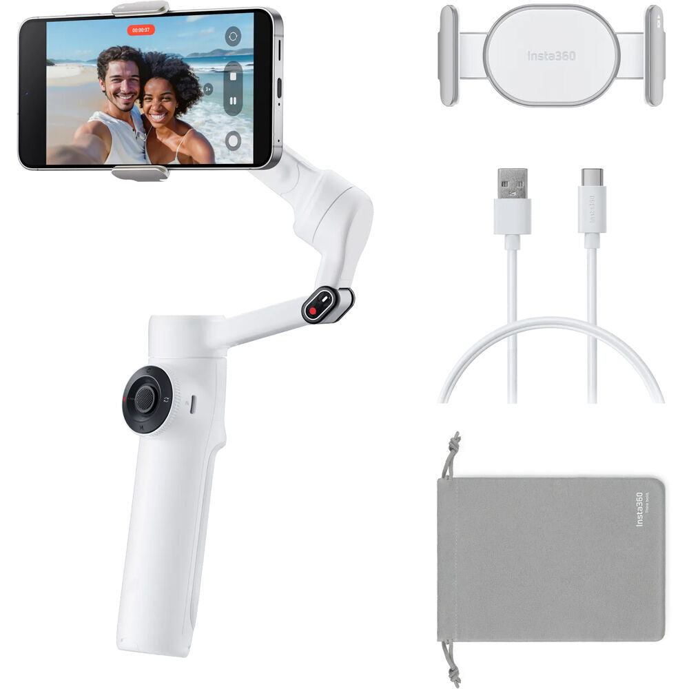 Insta360 Flow 2 Standard Bundle - Summit White