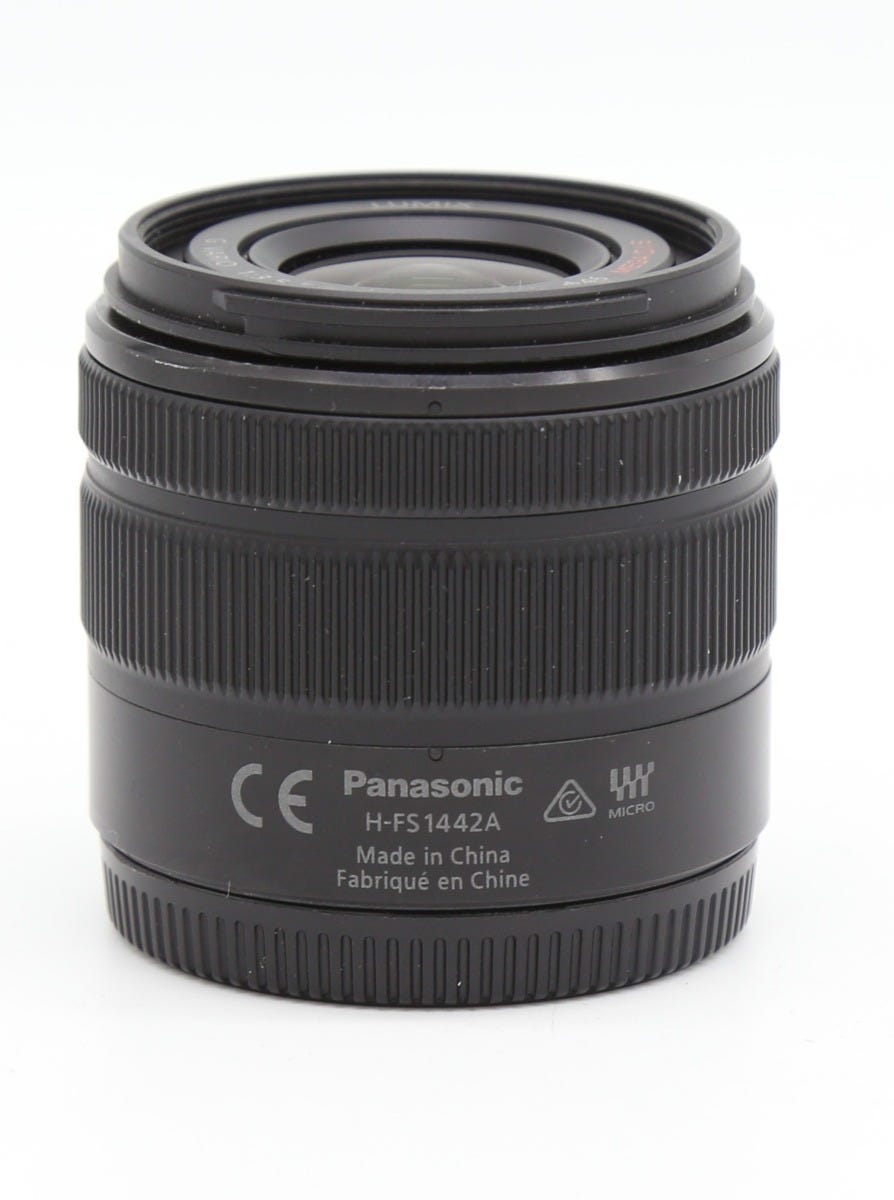 Used Panasonic Lumix 14-42mm f/3.5-5.6 G Vario Mega O.I.S Lens  S/N:TA8HL113818