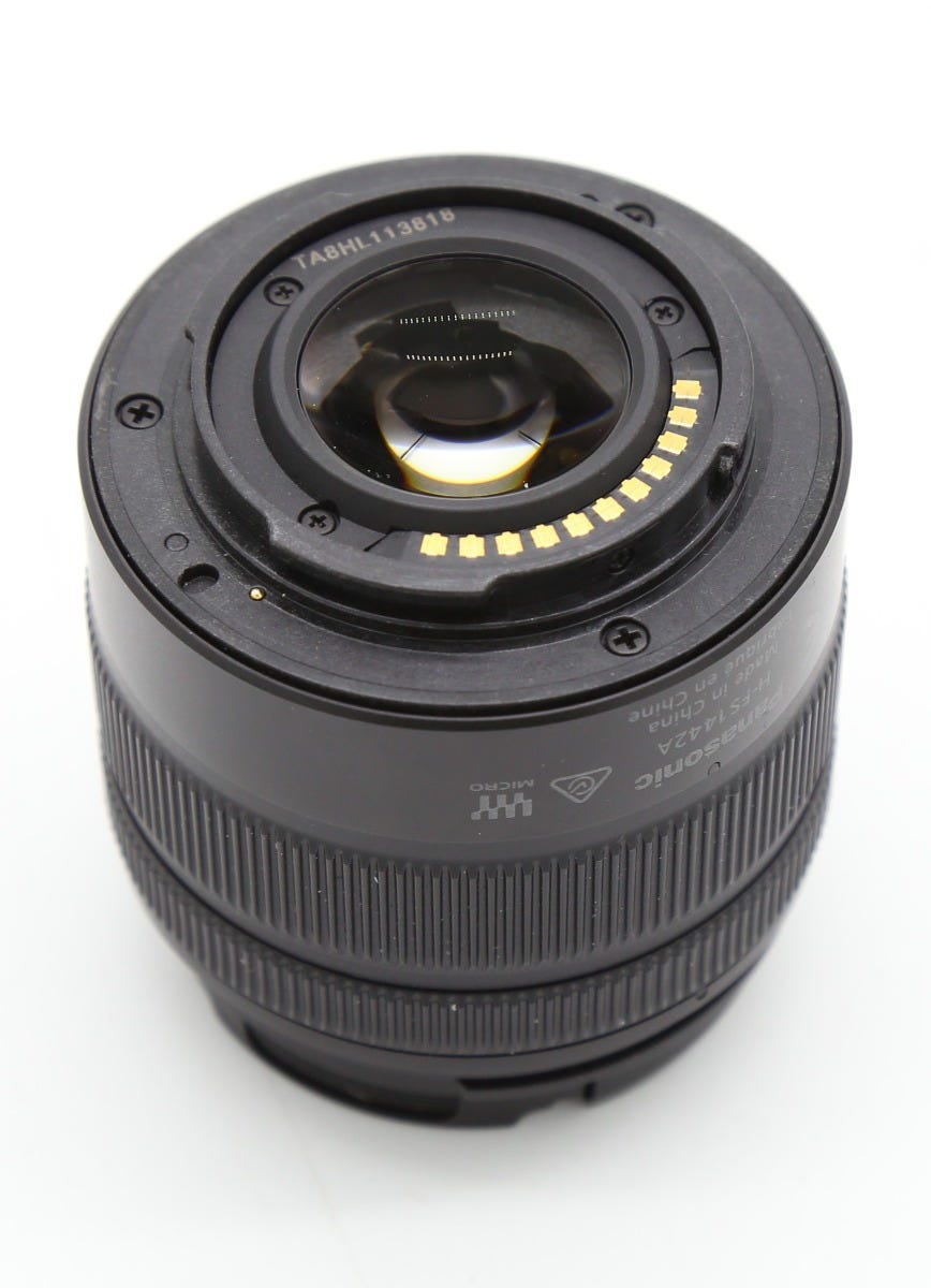 Used Panasonic Lumix 14-42mm f/3.5-5.6 G Vario Mega O.I.S Lens  S/N:TA8HL113818