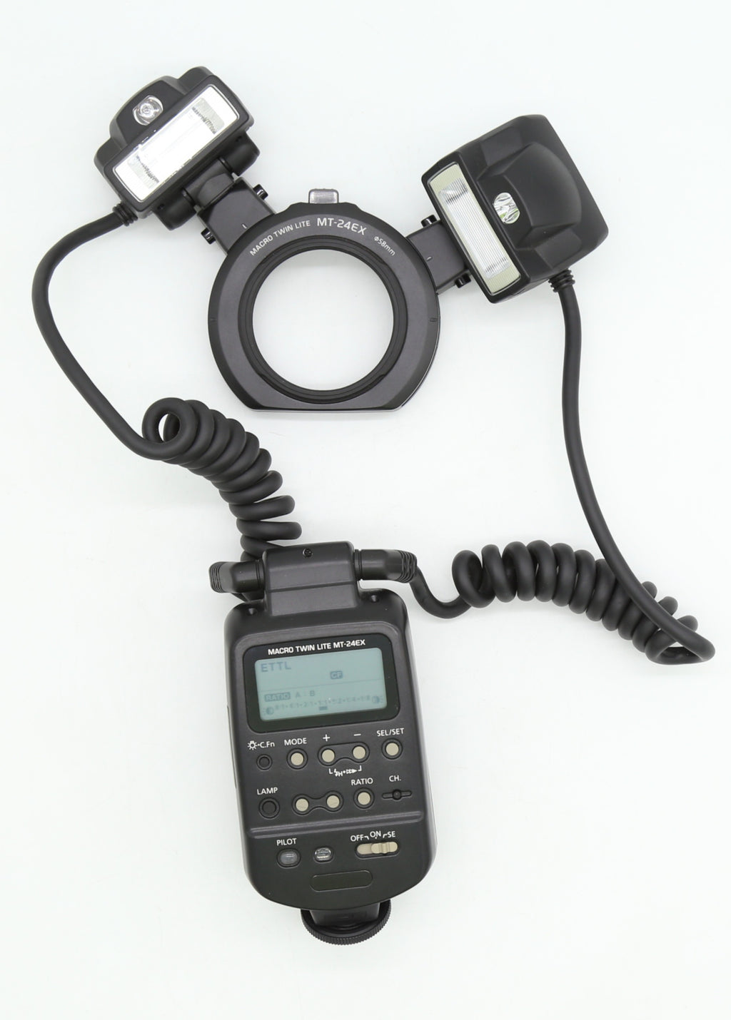 Used Canon MT-24EX Twin Macro Lite Speedlite  (Near-Mint)  S/N: 019741