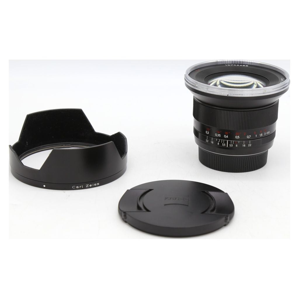 Used Zeiss Distagon 18mm f3.5 for Canon EF S/N: 15752465