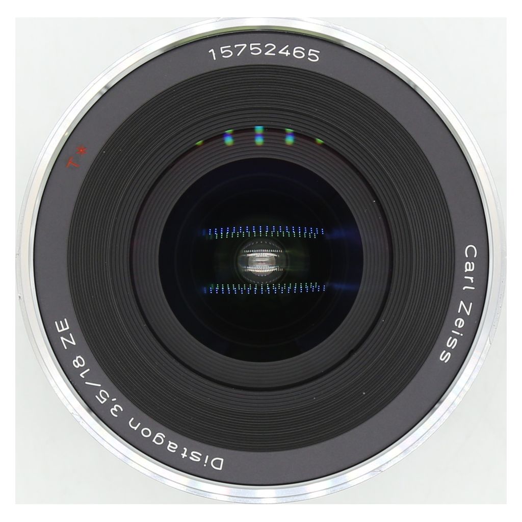 Used Zeiss Distagon 18mm f3.5 for Canon EF S/N: 15752465