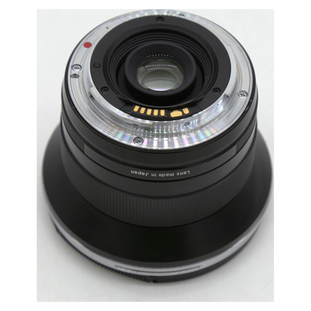 Used Zeiss Distagon 18mm f3.5 for Canon EF S/N: 15752465
