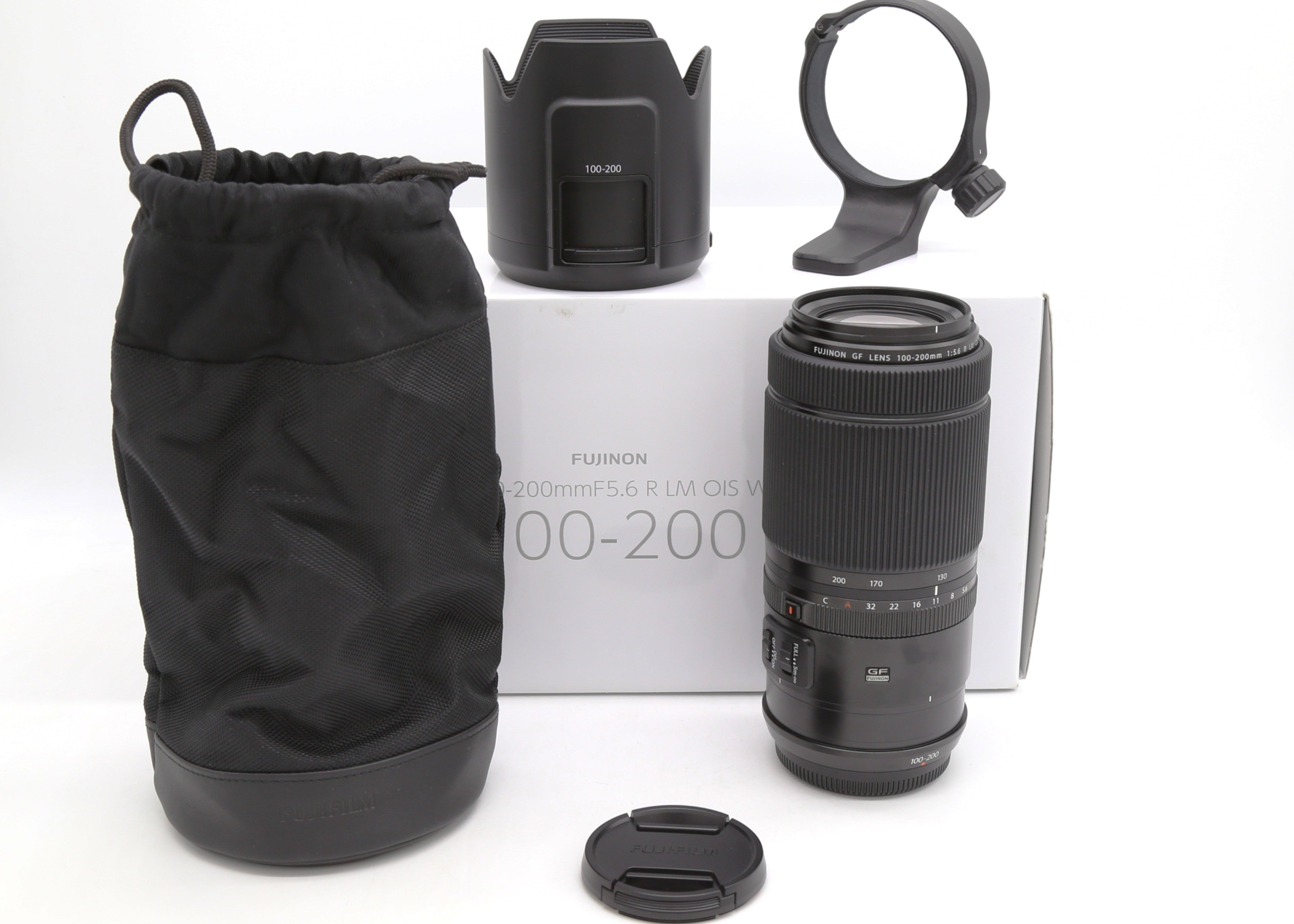Used Fujifilm GF 100-200mm f/5.6 R LM WR Zoom Lens S/N: 28C00155