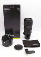 Used Nikon Z 100-400mm f4.5-5.6 VR S Nikkor Zoom S/N: 20004299
