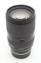 Used Tamron 28-200mm f2.8-5.6 DI III RXD for Sony FE S/N: 063821
