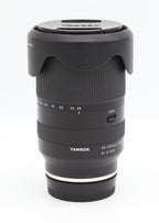 Used Tamron 28-200mm f2.8-5.6 DI III RXD for Sony FE S/N: 063821