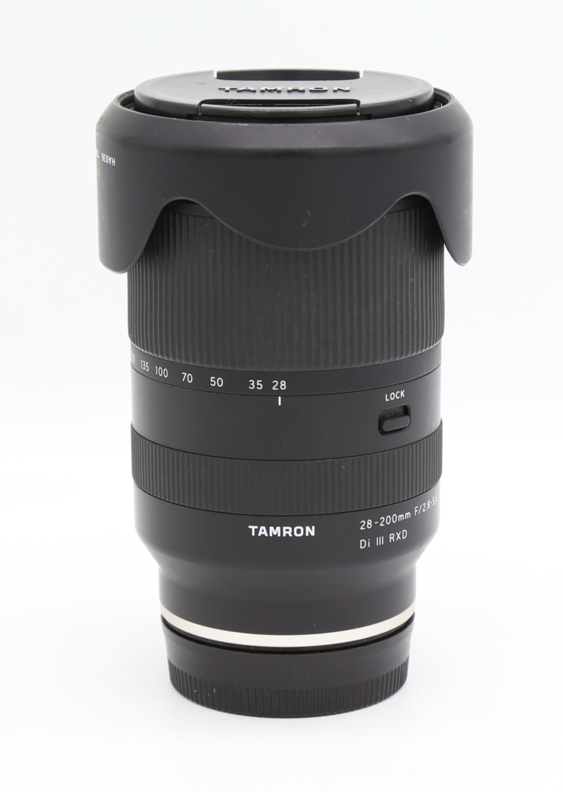 Used Tamron 28-200mm f2.8-5.6 DI III RXD for Sony FE S/N: 063821