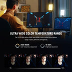 NEEWER VL67B Bi-Colour LED Video Light with Phone Clip