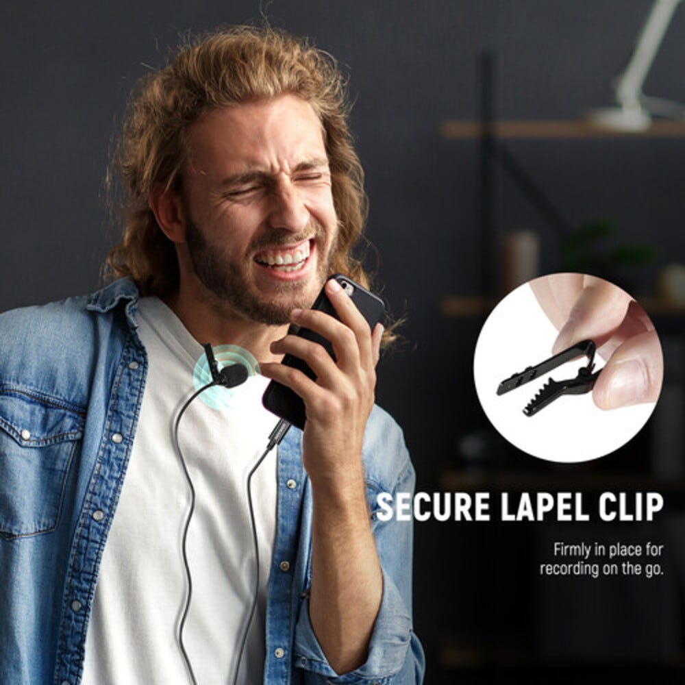 NEEWER CM6 USB-C Lavalier Microphone - 2 Pack