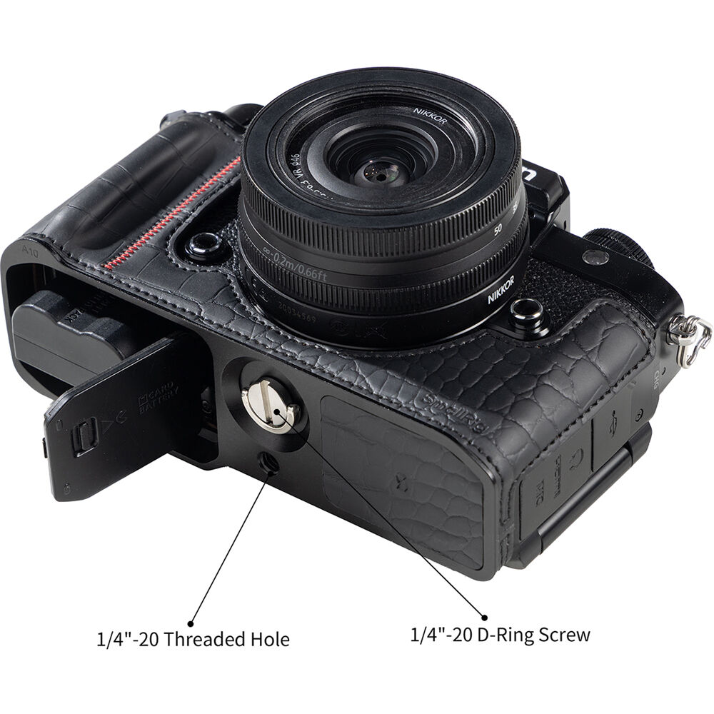 SmallRig Leather Case Kit for Nikon Z f (Black) 5095