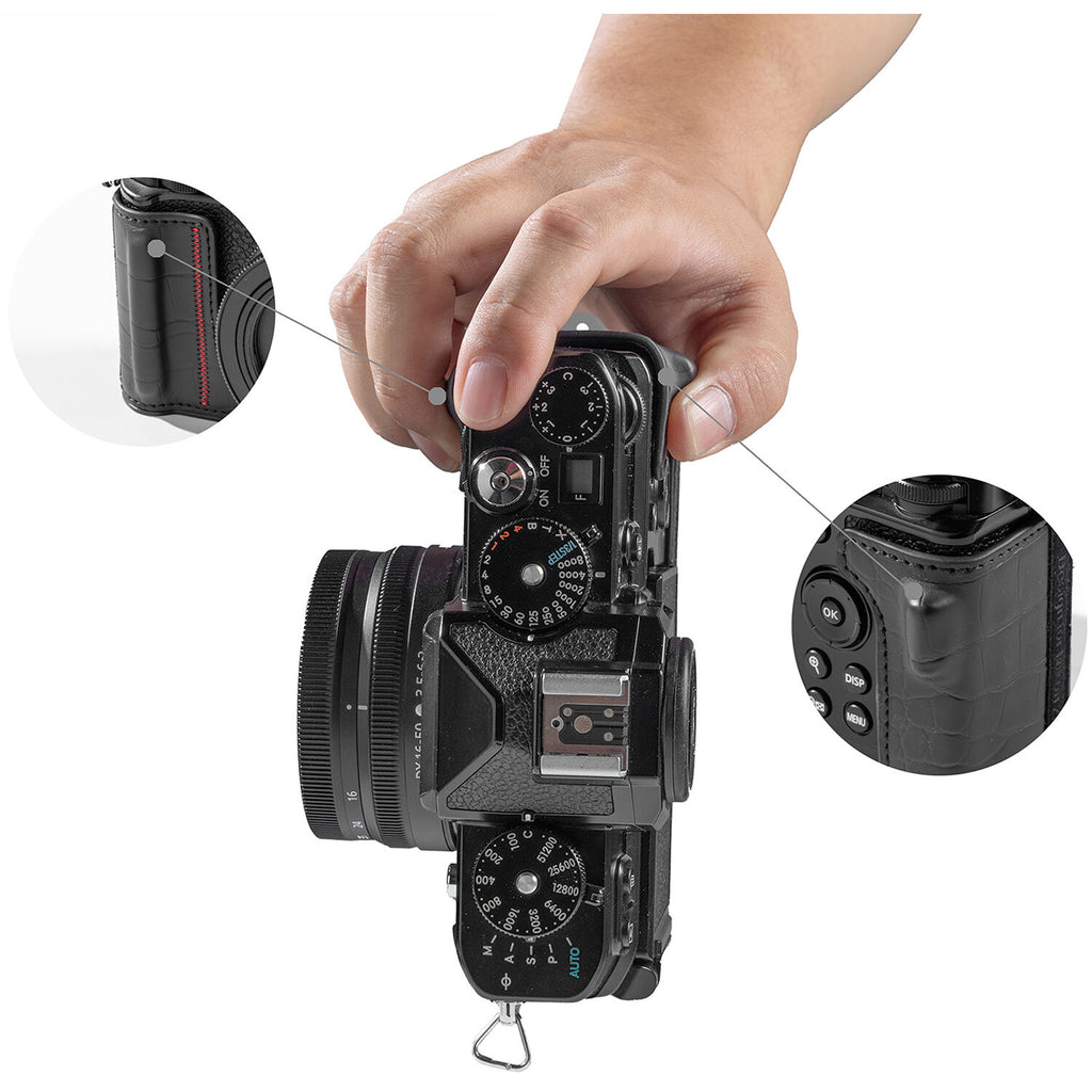 SmallRig Leather Case Kit for Nikon Z f (Black) 5095