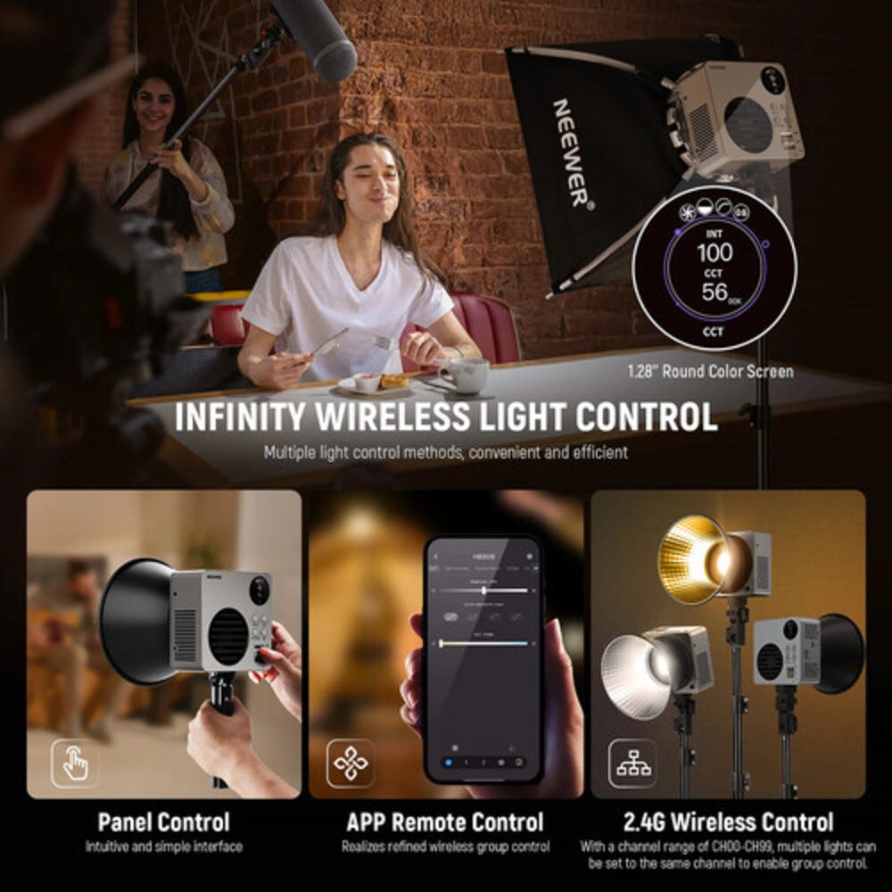 NEEWER HB80B Mini LED Video Light