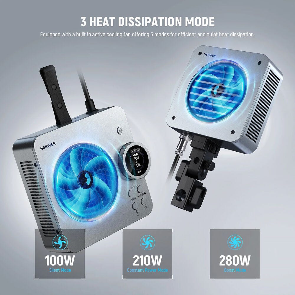 NEEWER HS200B Handheld Bi-Colour Video Light