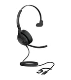 Jabra Evolve2 50 MS USB-C/A Mono Corded Headset