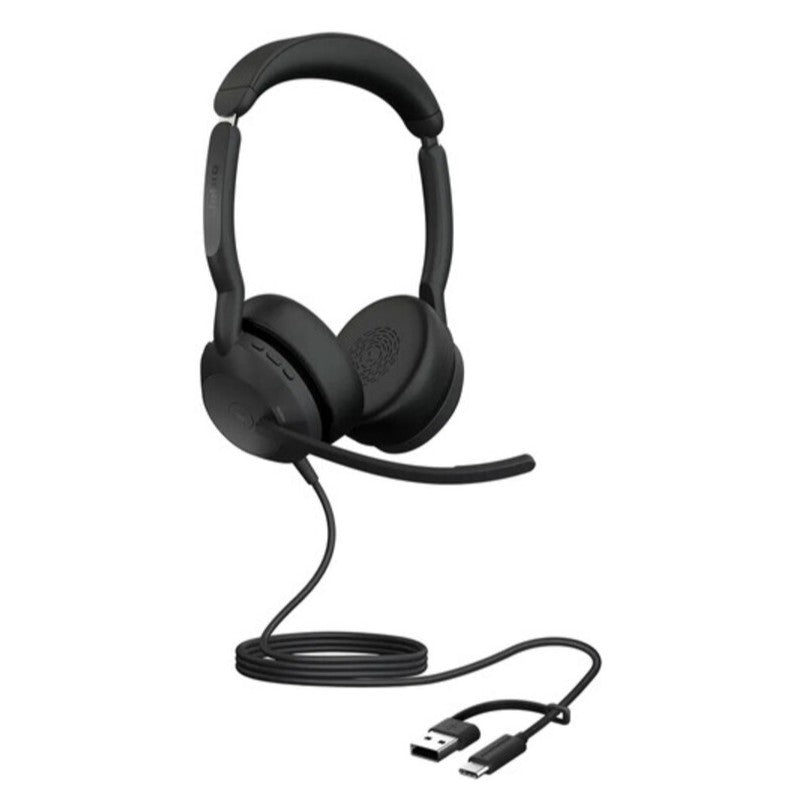 Jabra Evolve2 50 MS USB-C/A Stereo Corded Headset 