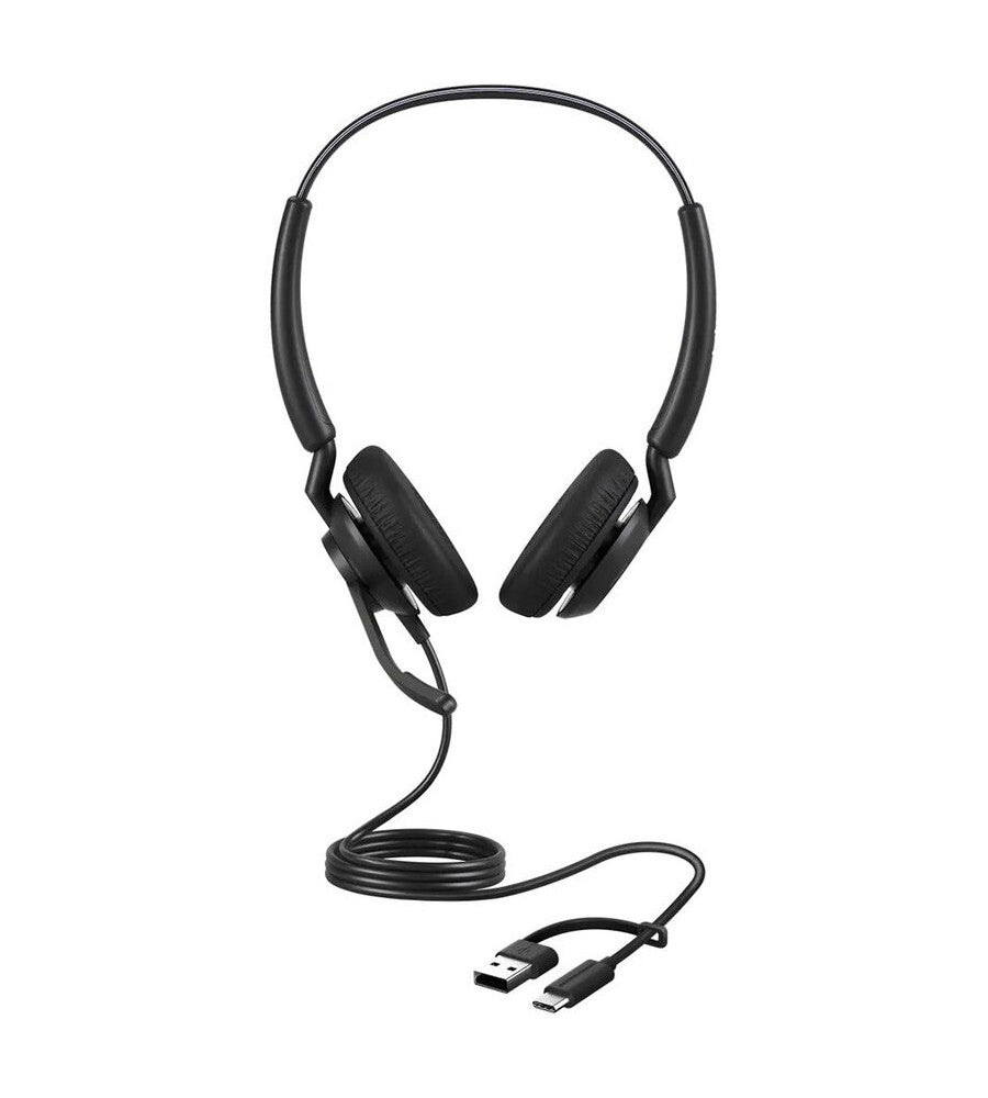 Jabra Engage 40 UC USB-C/A Stereo Headset - Inline Link 