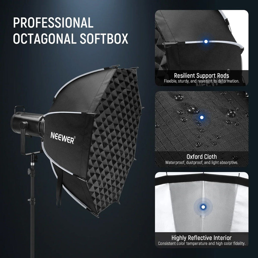 NEEWER NS92P 90cm Quick Release Octagonal Bowens Mount Softbox