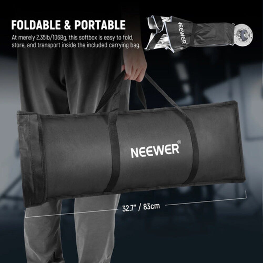 NEEWER NS93P 60x90cm Quick Release Rectangular Bowens Mount Softbox