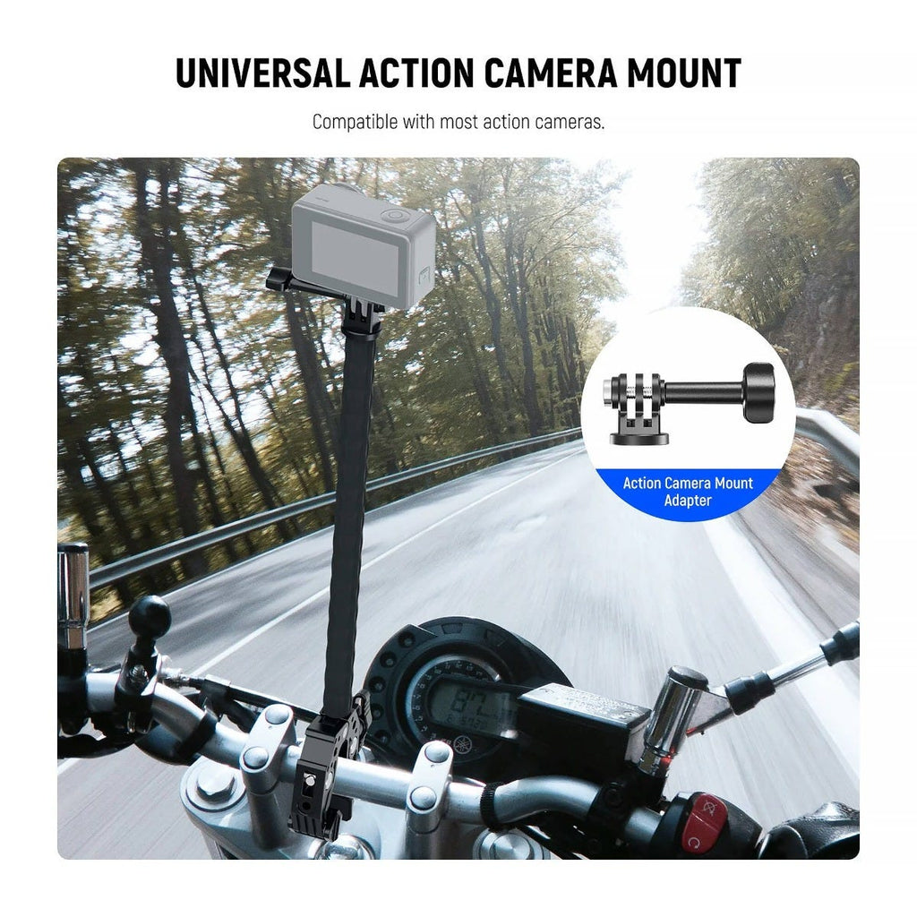 NEEWER GP-26 Flexible Action Camera Mount Kit with Super Clamp