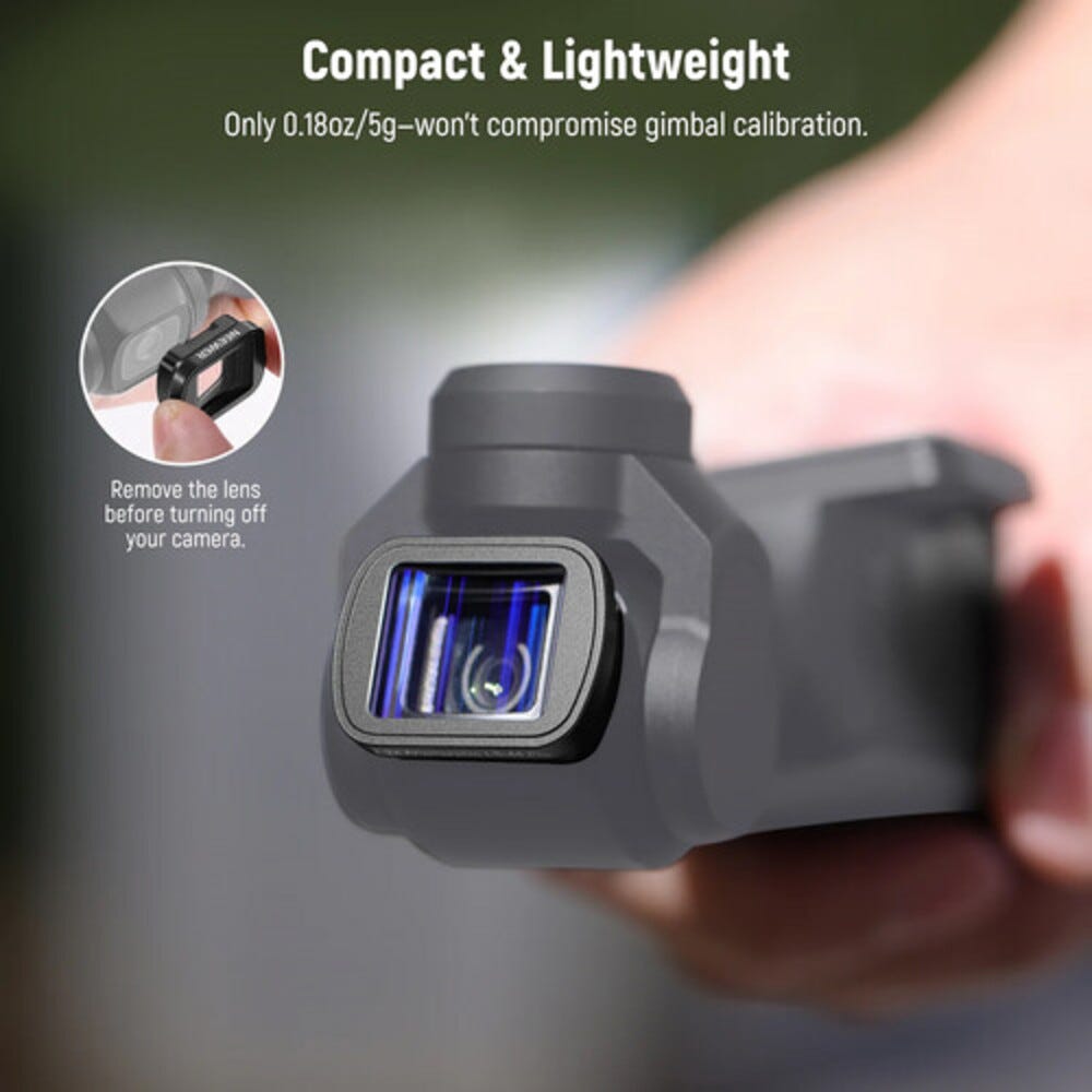 NEEWER LS-44 Pro 1.2x Blue Anamorphic Lens for DJI Osmo Pocket 3