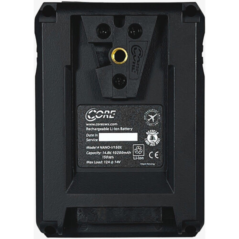 Core SWX NanoX Micro V150X V-Mount 14.8v Battery