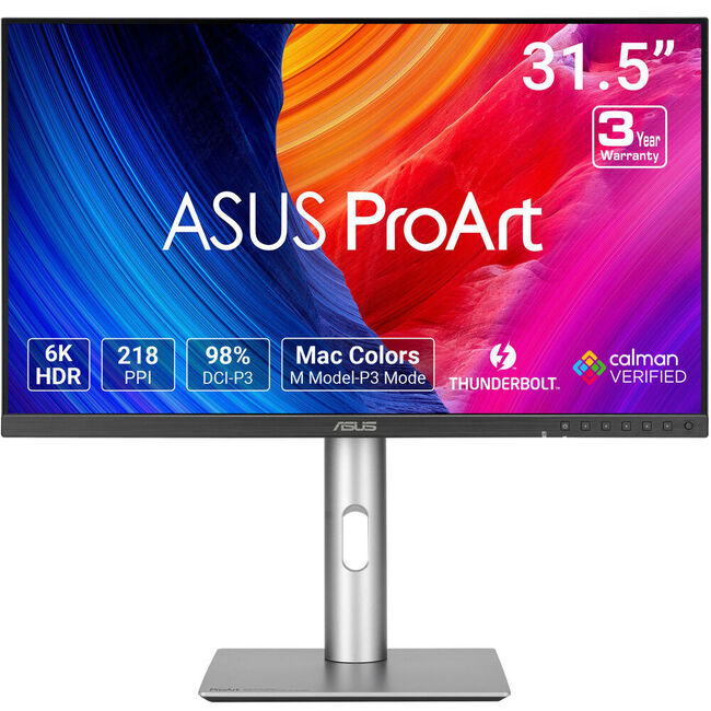 ASUS ProArt PA32QCV 31.5" 6K 60Hz 5ms IPS Monitor