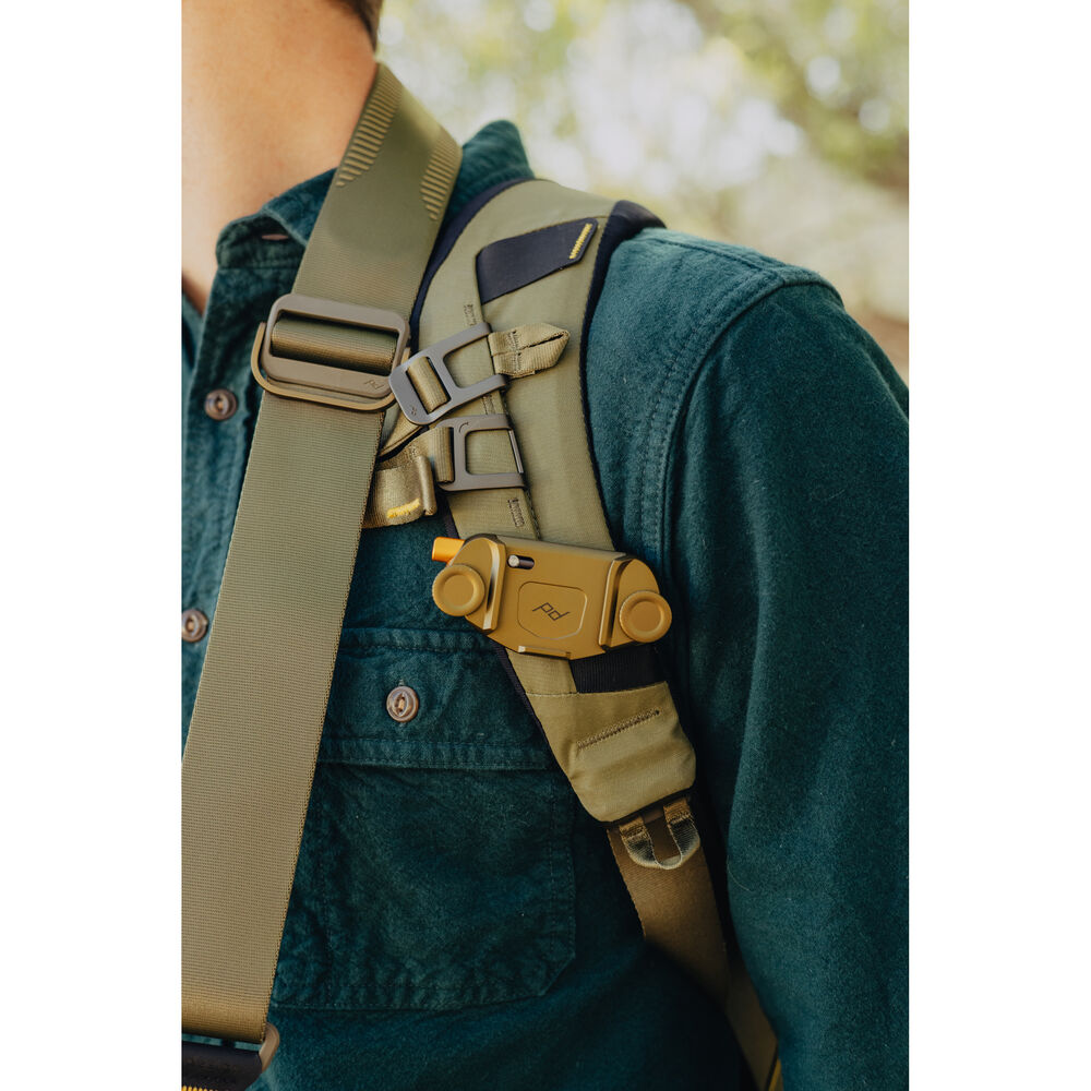 Peak Design Capture Camera Clip v3 - Kelp - with Standard plate