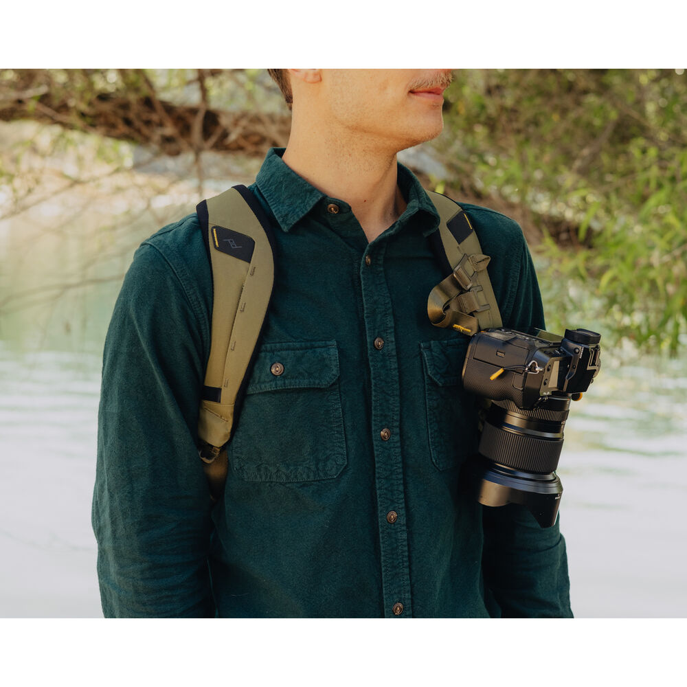 Peak Design Capture Camera Clip v3 - Kelp - with Standard plate