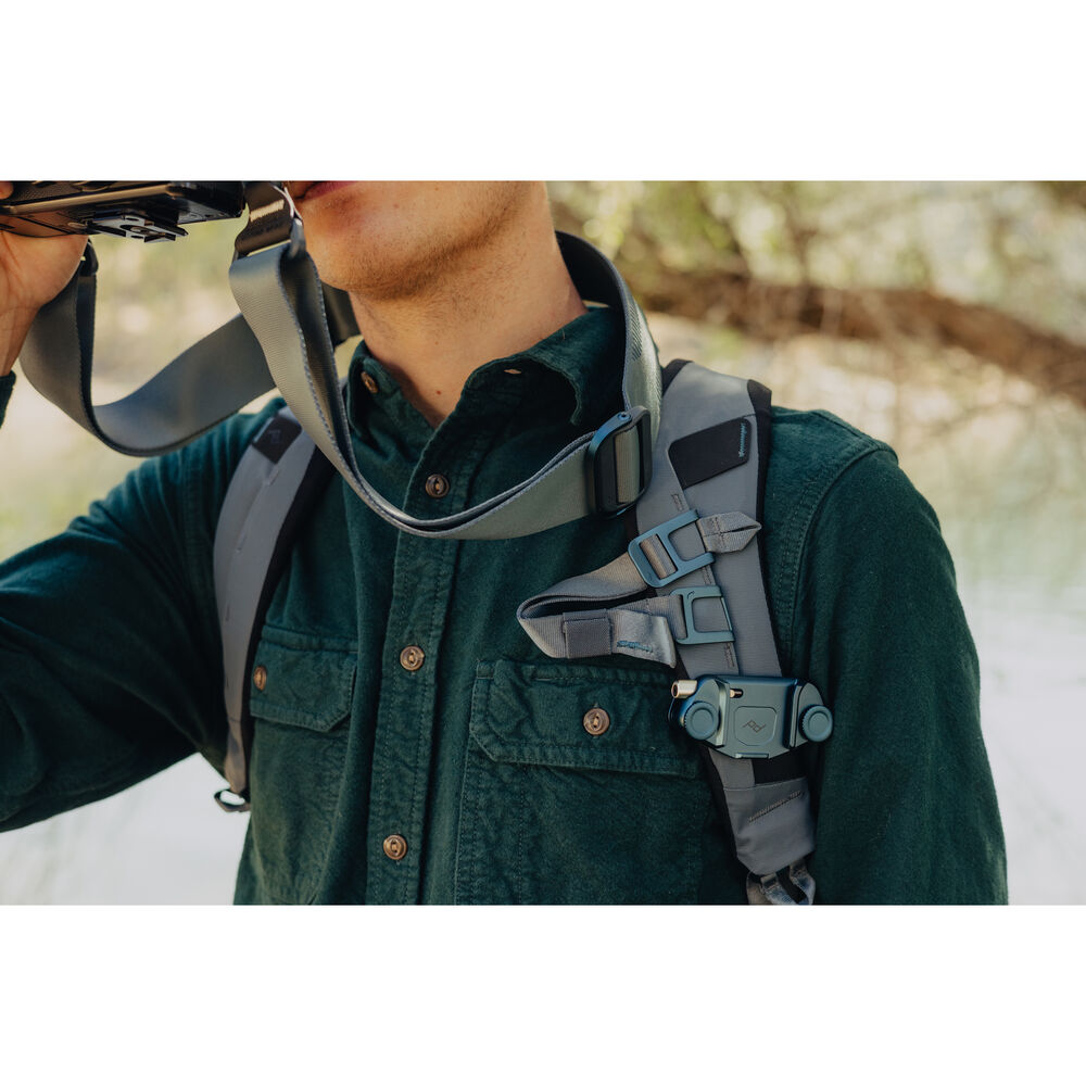 Peak Design Capture Camera Clip v3 - Ocean - with Standard plate
