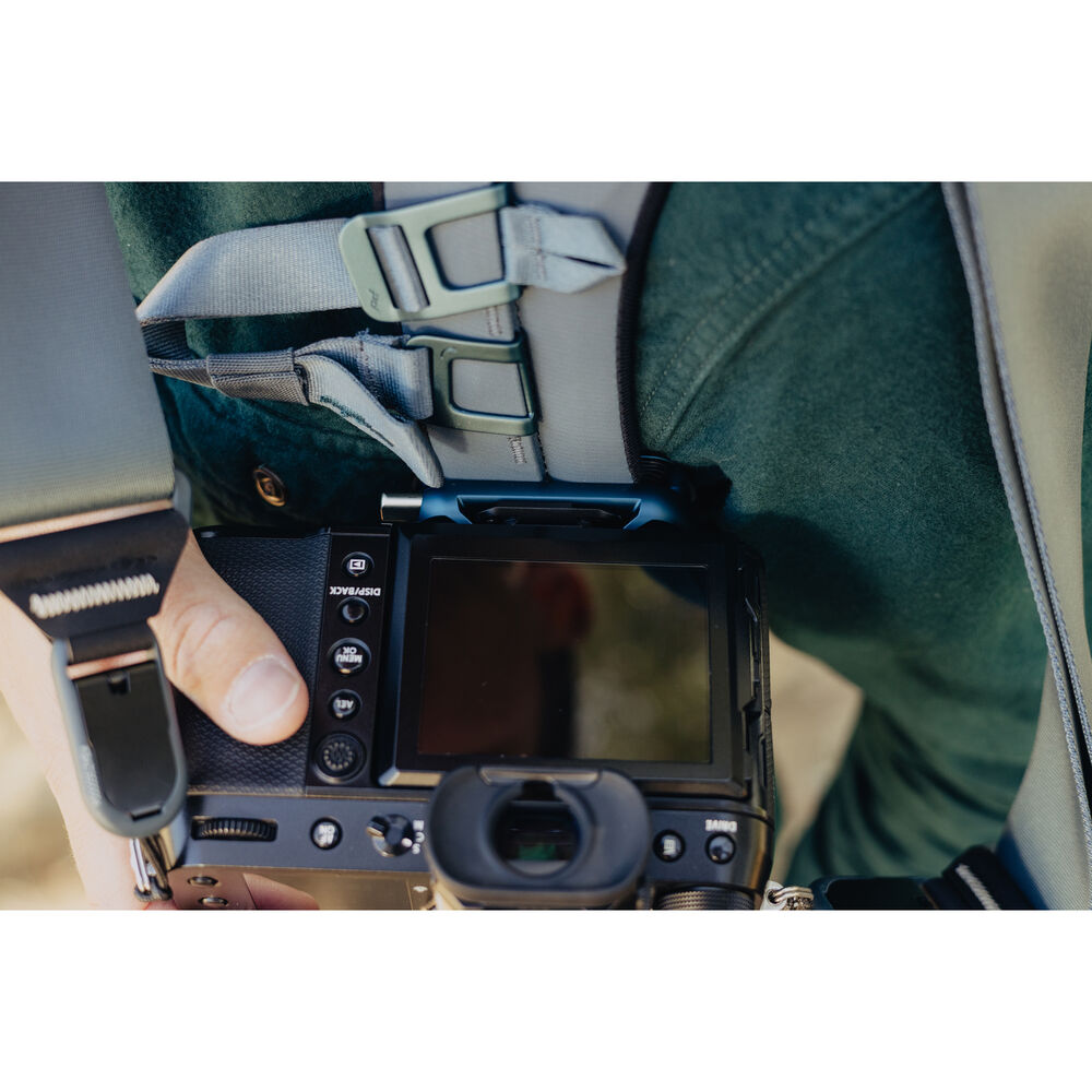 Peak Design Capture Camera Clip v3 - Ocean - with Standard plate